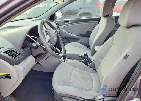 2016 Hyundai Accent Se from USA, damaged, VIN KMHCT4AE4GU161231